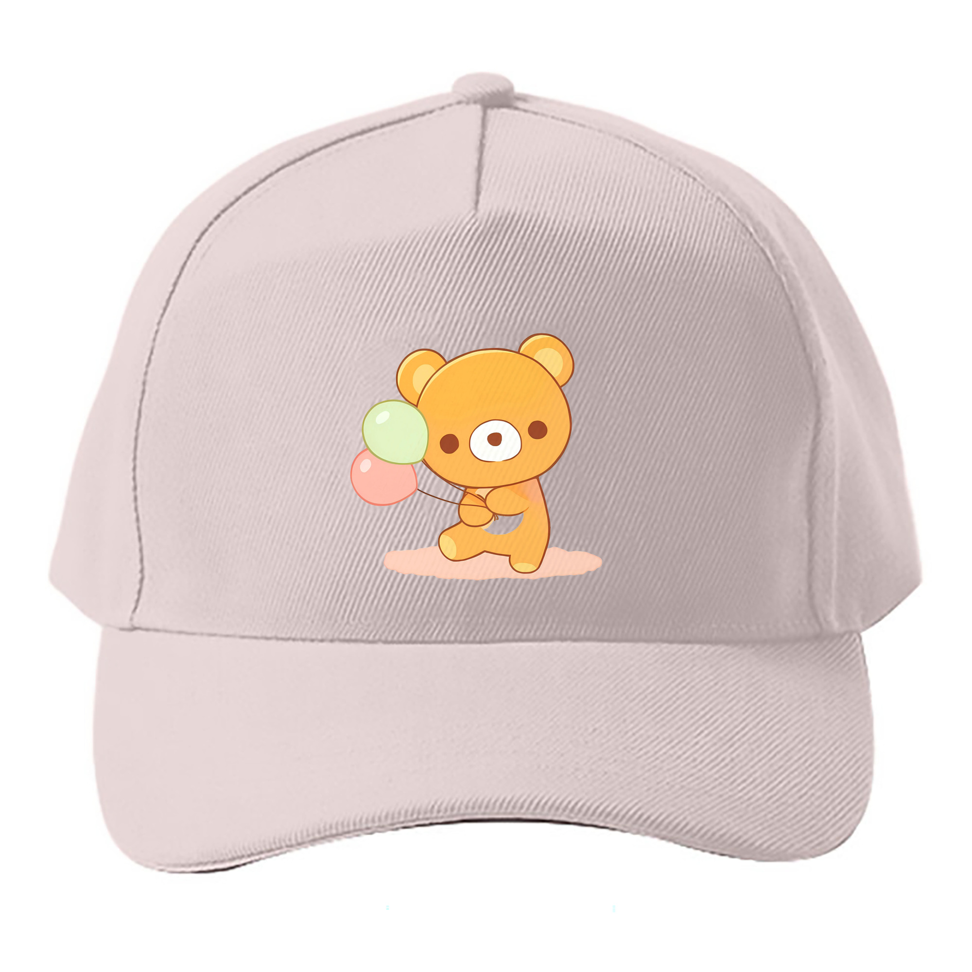 （画像用） リラックマ リラックマ キイロイトリ Rilakkuma Korilakkuma Kiiroitori ベースボールキャップ 綿100％ 男女兼用 帽子 スポーツ